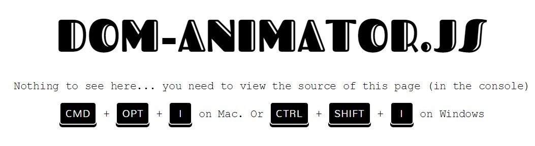 Dom Animator